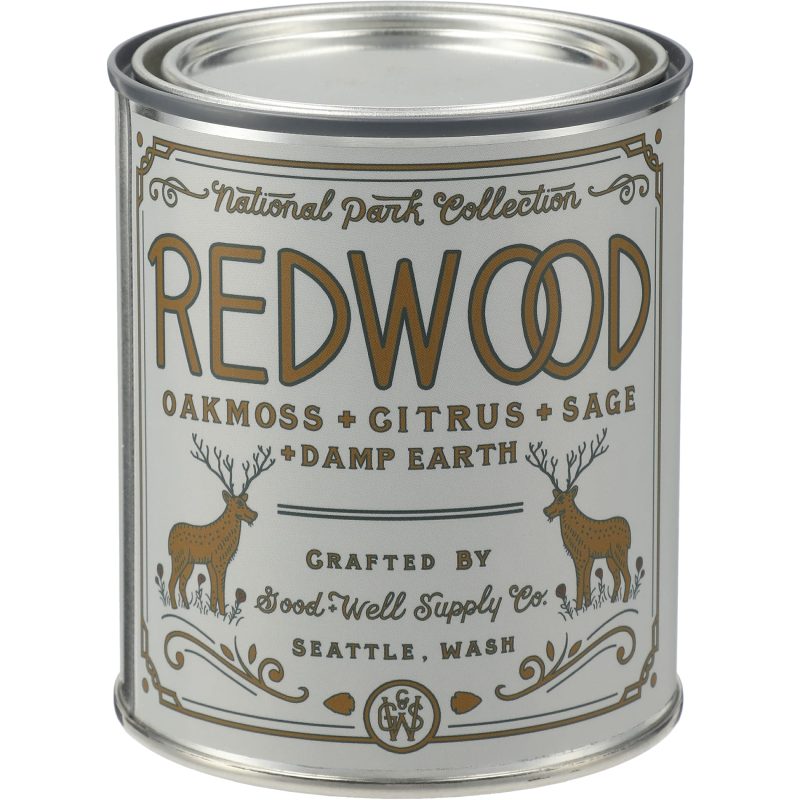 Custom Redwood National Park 14 oz Candle - 6