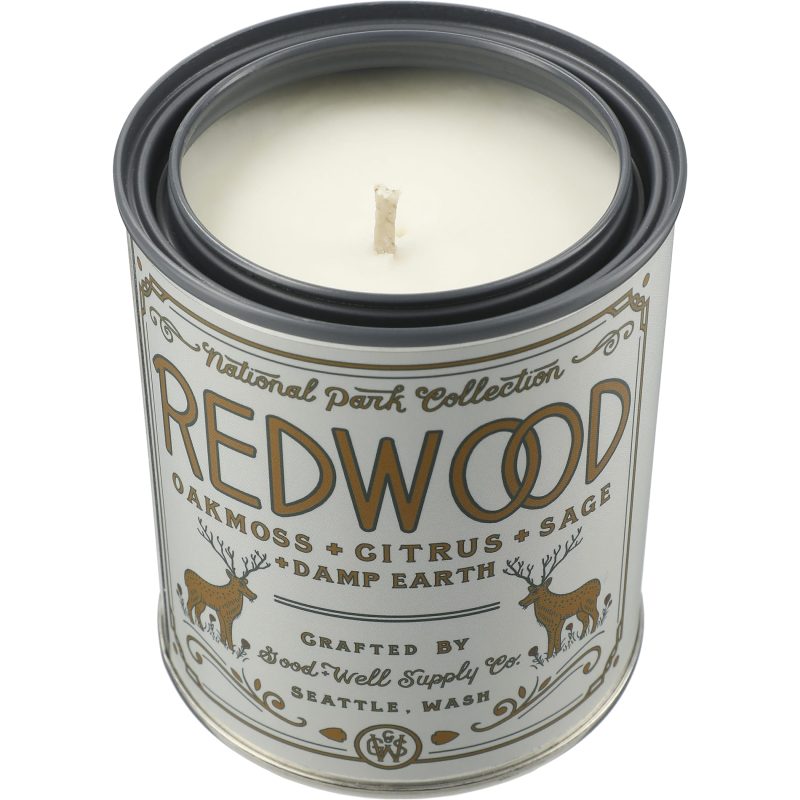 Custom Redwood National Park 14 oz Candle - 7