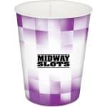 Custom Shaded Checkers Stadium Cup - 8