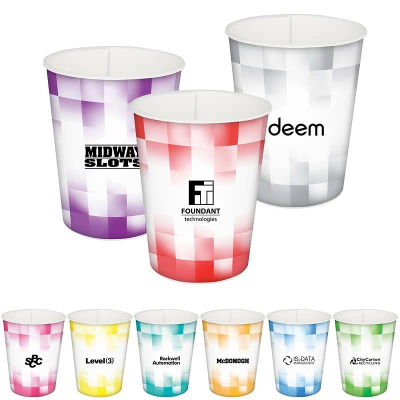 Custom Shaded Checkers Stadium Cup
