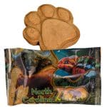 Custom Wrapped Up Paw Print Dog Cookie
