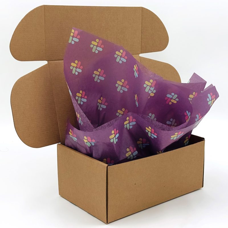 Custom Custom Tissue Paper - Full Color Background Large Size (23" x 34")