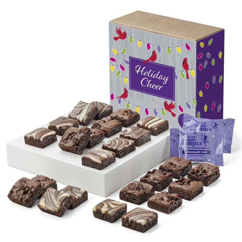 Holiday-Cheer-Gluten-Free-Morsels-24-Box-CR624HC Custom Holiday Cheer Gluten-Free Morsels 24 Box