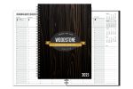 Custom SlimLine Weekly Planner (7"x10")