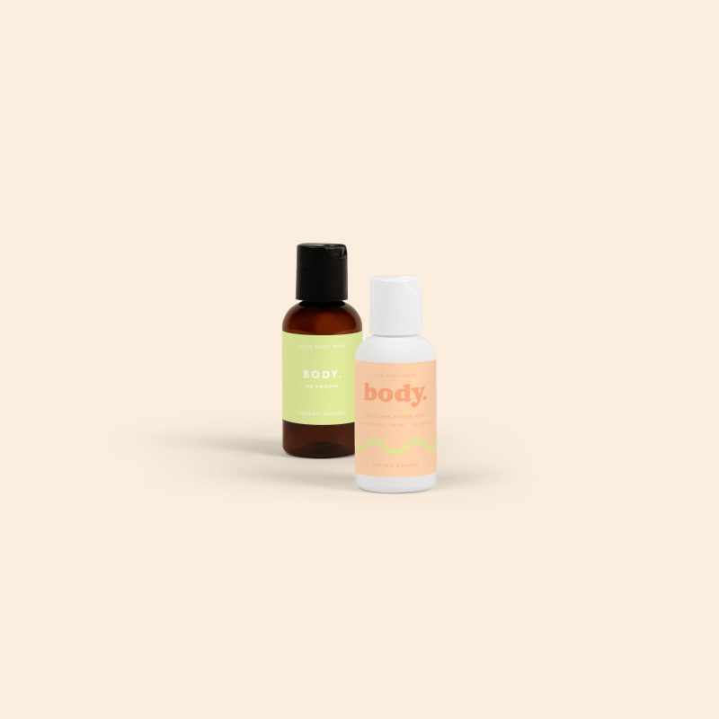 Custom 2 Oz Hand Lotion With Push-Pull Cap - 4cp Label - 2