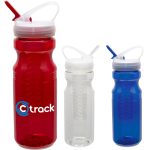 Custom 24 Oz Polyclear Fruit Fusion Water Bottle