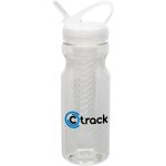 Custom 24 Oz Polyclear Fruit Fusion Water Bottle - 4