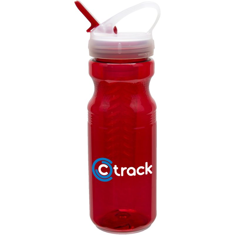 Custom 24 Oz Polyclear Fruit Fusion Water Bottle - 6