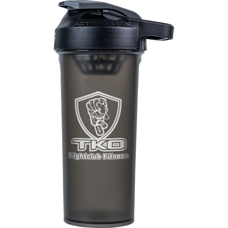 Custom 27 Oz U.S.A. Made Protein Sport Shaker Bottle - 4