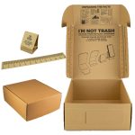 Custom Corrugated Box Made From Recycled Material - 1