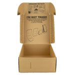 Custom Corrugated Box Made From Recycled Material