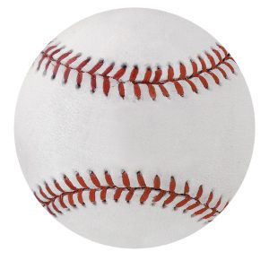 Custom Full Color Baseball Soft Surface Mouse Pad 1/8"