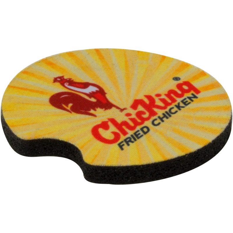 Custom Full Color Foam Auto Cup Holder Coaster - 2