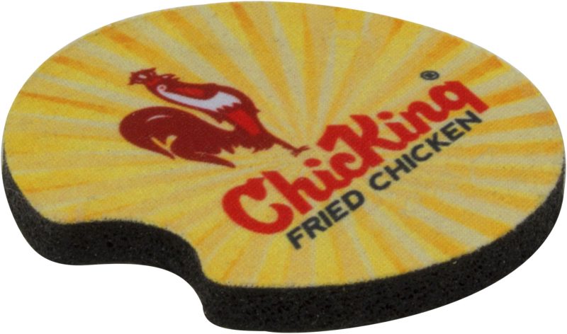 Custom Full Color Foam Auto Cup Holder Coaster