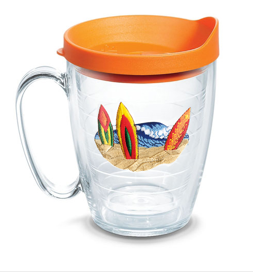 Custom Tervis® Classic Mug Embroidered Emblem - 16 oz.