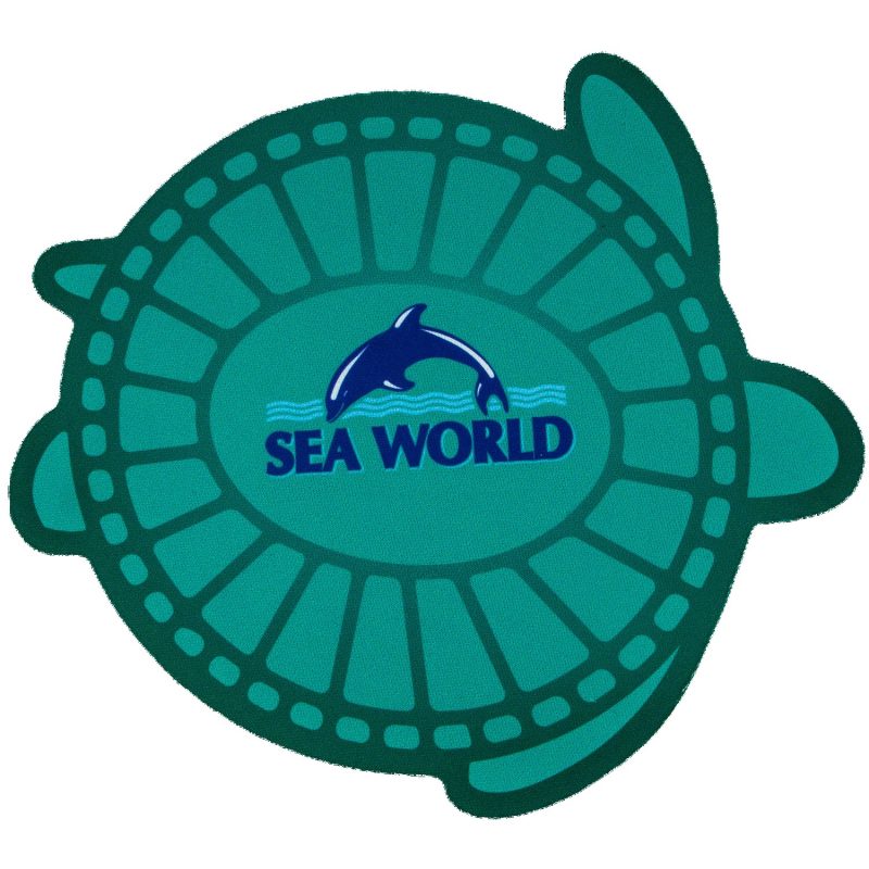 Custom Turtle Shape Soft Mouse Pad 7.96"x7.71"x0.125"
