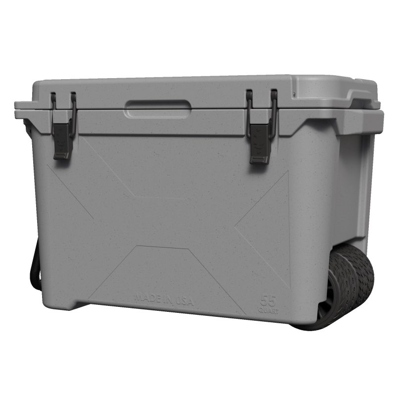 Custom 55 QT Wheeled Bison Cooler - 2