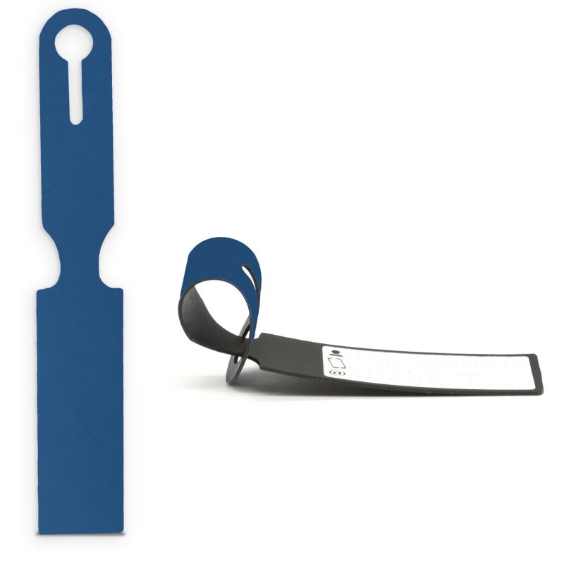 Custom Classic Leather Luggage Tag - 2