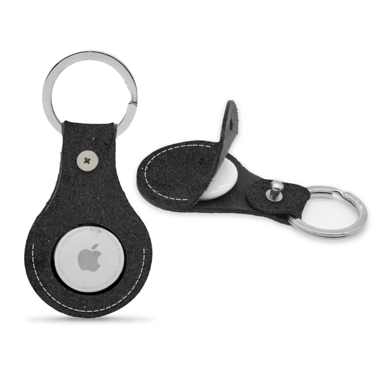 Custom Classic Premium Leather Airtag Holder - 3