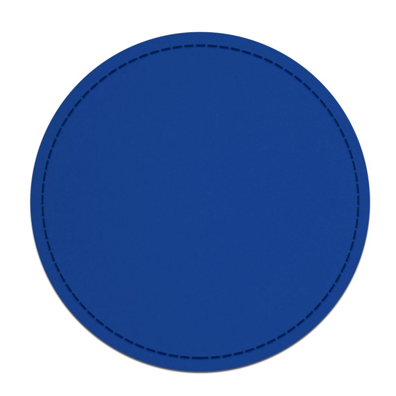 Custom Classic Round Leather Coasters - 7