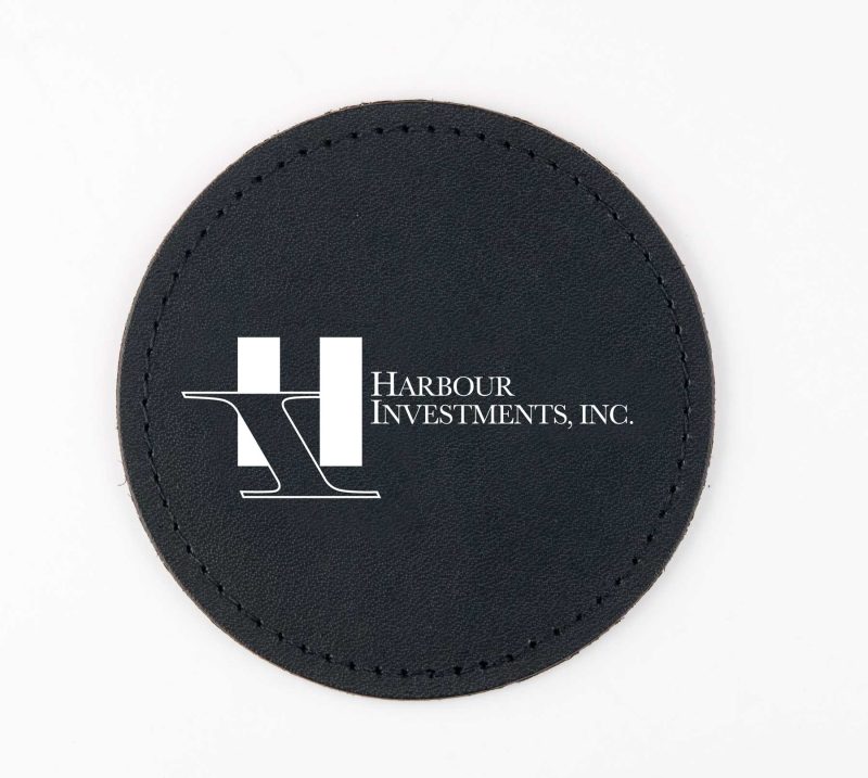 Classic-Round-Leather-Coasters-C81 Custom Classic Round Leather Coasters