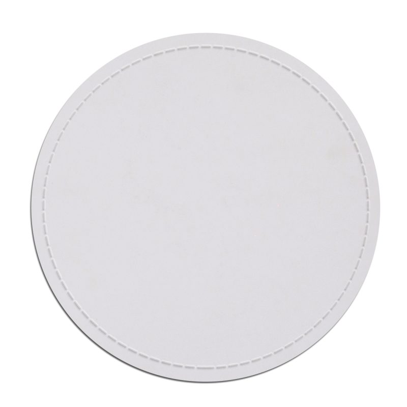 Custom Classic Round Leather Coasters - 9