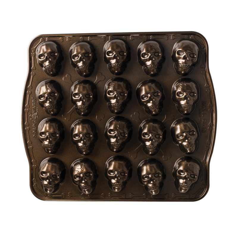 Custom Nordic Ware Skull Bites Cakelet Pan
