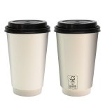 Custom 16 Oz. Full Color Paper Cup with Lid - 5