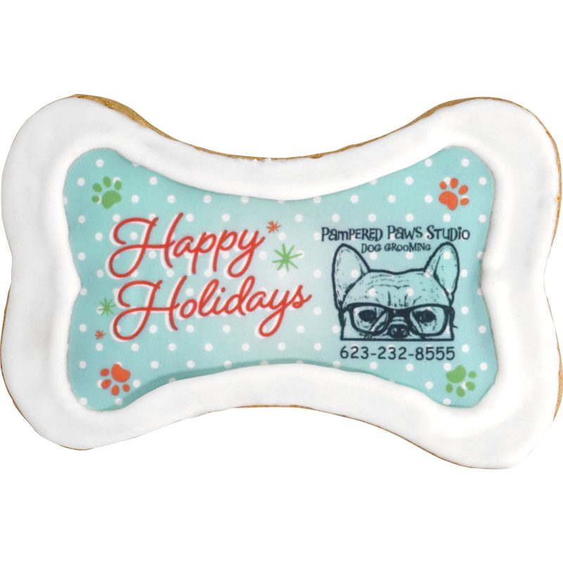 Custom Full Color Dog Cookie - 1
