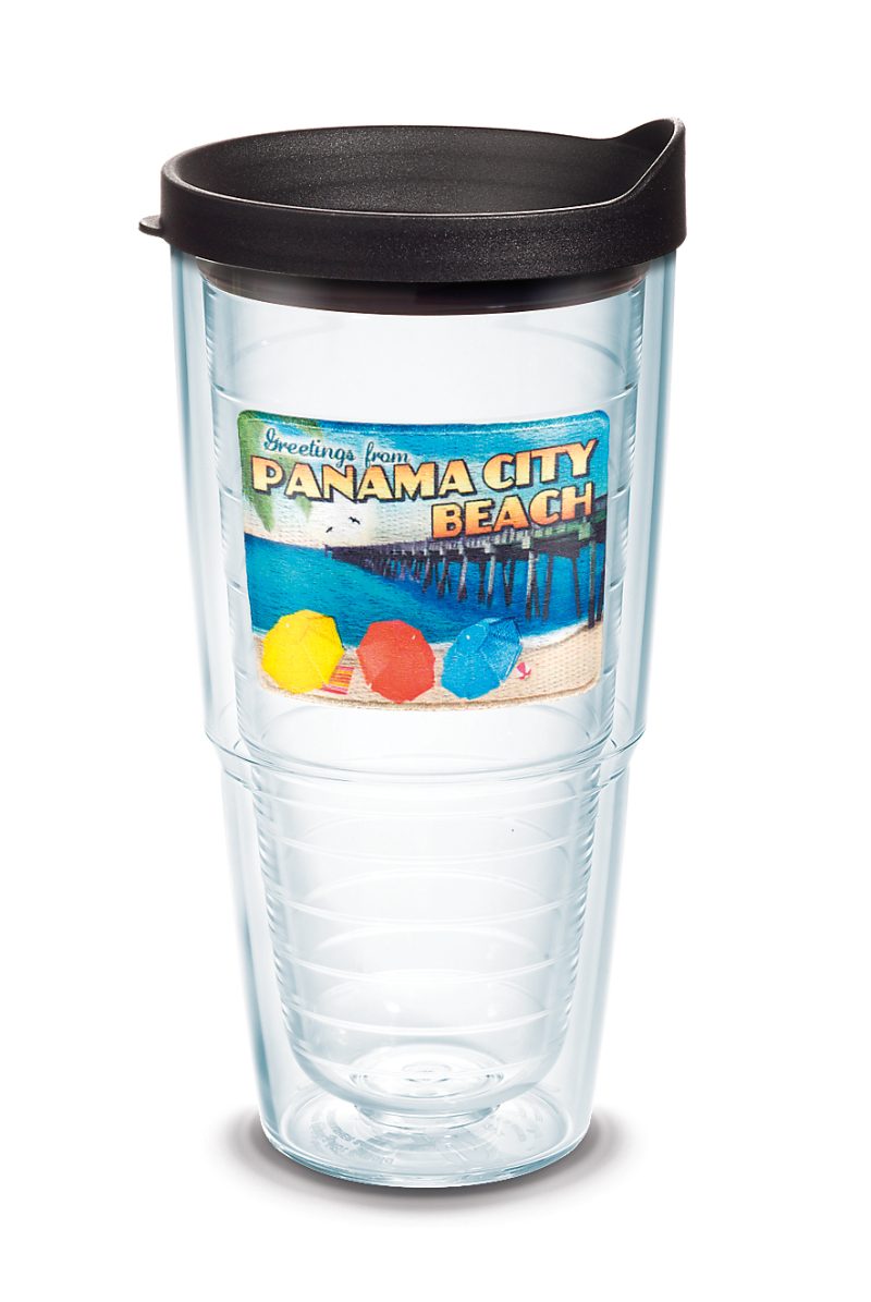Custom Tervis® Classic Tumbler Enhanced Embroidered Emblem - 24 oz. - 1
