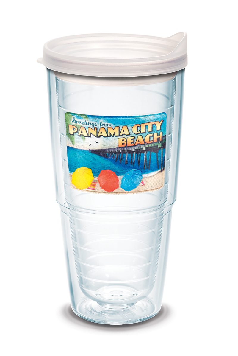 Custom Tervis® Classic Tumbler Enhanced Embroidered Emblem - 24 oz. - 2