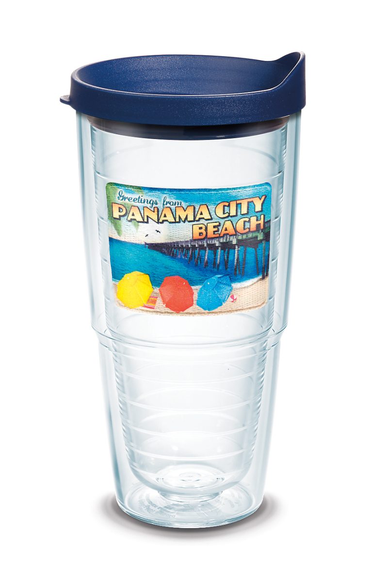 Custom Tervis® Classic Tumbler Enhanced Embroidered Emblem - 24 oz. - 5