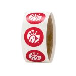 Custom 1" Circle Roll Labels - 1