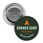 Custom 1 ½" Full Color Pin Back Button