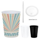 Custom 12 Oz. Full Color Big Game Stadium Cup