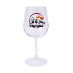 Custom 12 Oz. Full Color Wine Glass