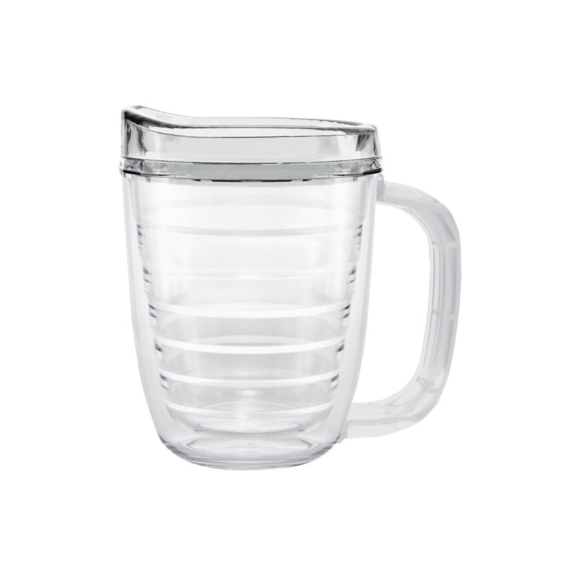 Custom 12 Oz. Tritan™ Coffee Mug With Lid - 1