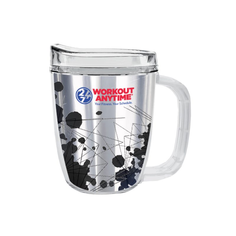 Custom 12 Oz. Tritan™ Coffee Mug With Lid - 3