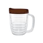 Custom 12 Oz. Tritan™ Coffee Mug With Lid - 5