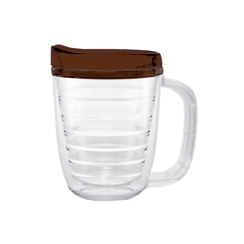 Custom 12 Oz. Tritan™ Coffee Mug With Lid - 5