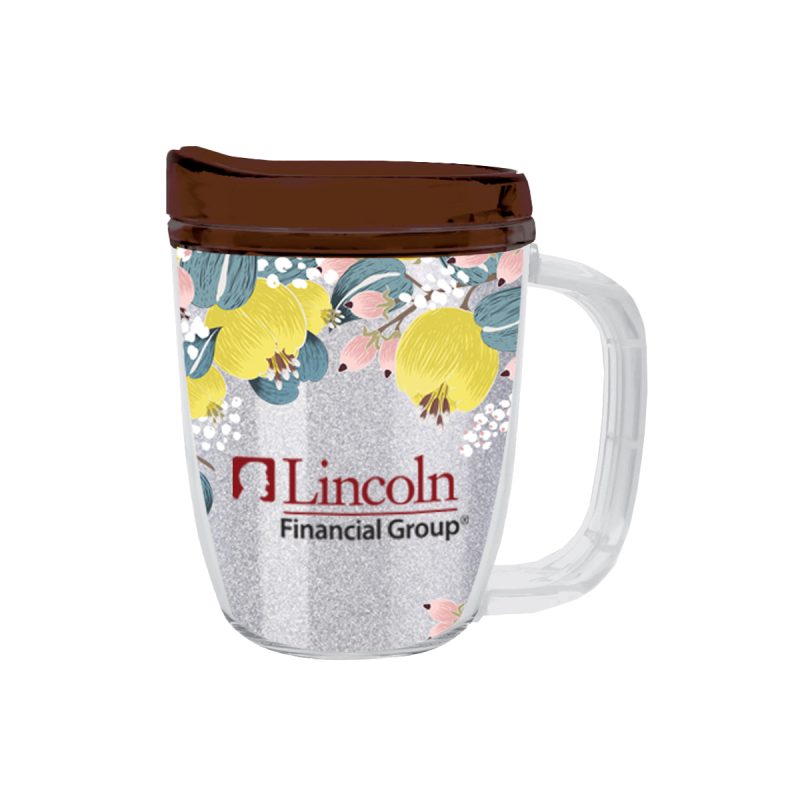 Custom 12 Oz. Tritan™ Coffee Mug With Lid - 6