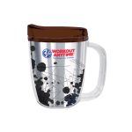 Custom 12 Oz. Tritan™ Coffee Mug With Lid - 7