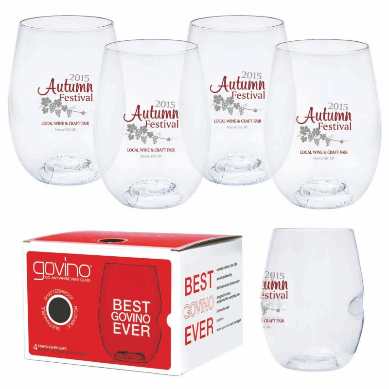 16-Oz-Dishwasher-Safe-Govino®-Wine-Glass-4-Pack-544DS Custom 16 Oz. Dishwasher Safe Govino® Wine Glass 4 Pack