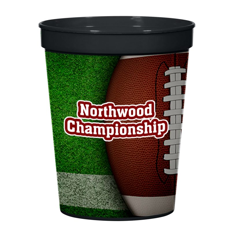 Custom 16 Oz. Full Color Big Game Stadium Cup - 6