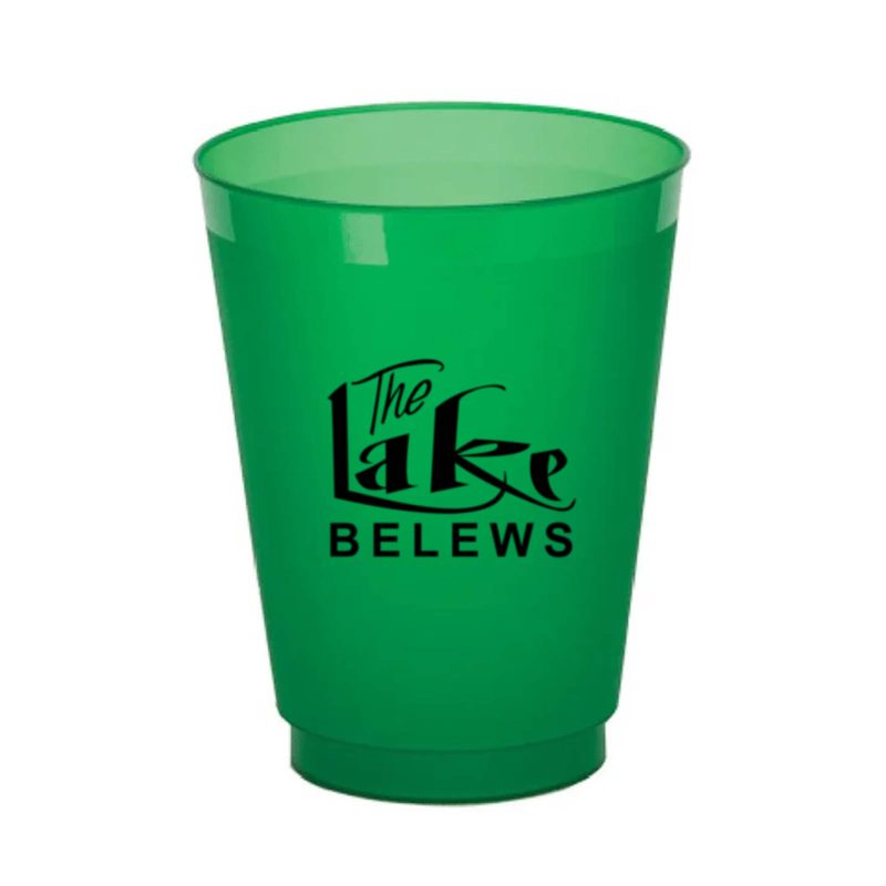 Custom 16 Oz. Reusable Frosted Flex Stadium Cup - 2