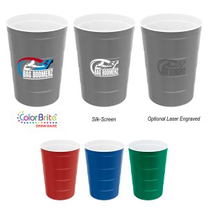Custom 16 Oz. Steel Chill-cup™