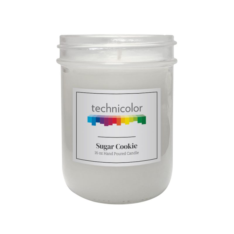 Custom 16 oz. Wide Mouth Mason Jar Candle - 2