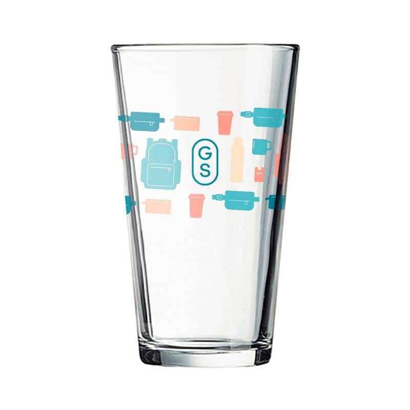 Custom 16 oz Pint Glass - 3