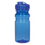 Custom 20 Oz. Poly-clear™ Fitness Bottle With Super Sipper Lid - 1