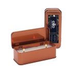 Custom 2.25 oz. Scented Copper Rectangular Candle - 2